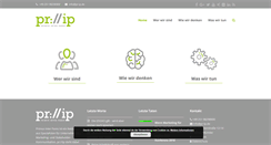 Desktop Screenshot of pr-ip.de